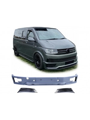 Přední spoiler na nárazník Volkswagen Transporter T6